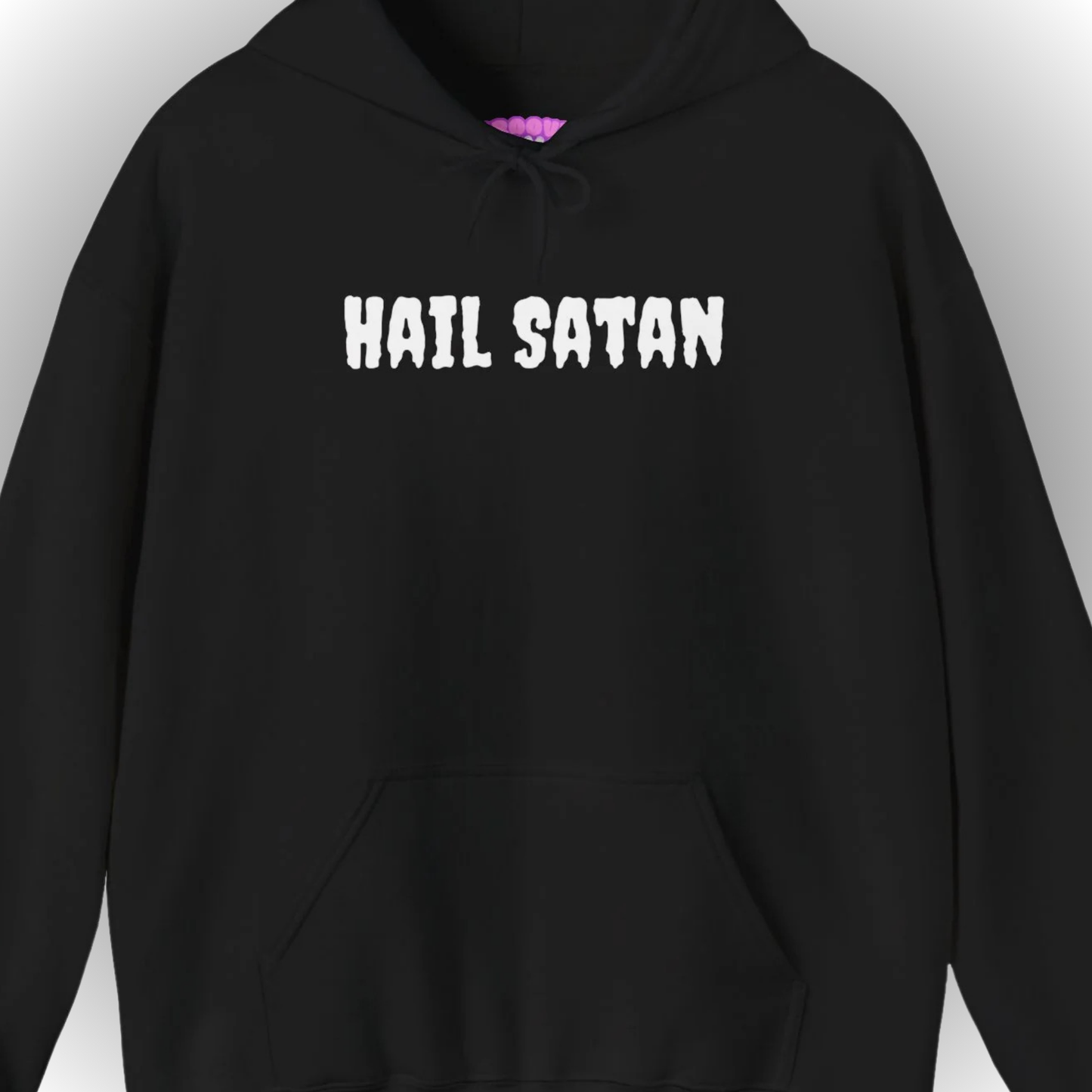 Hail Satan Horror Hoodie