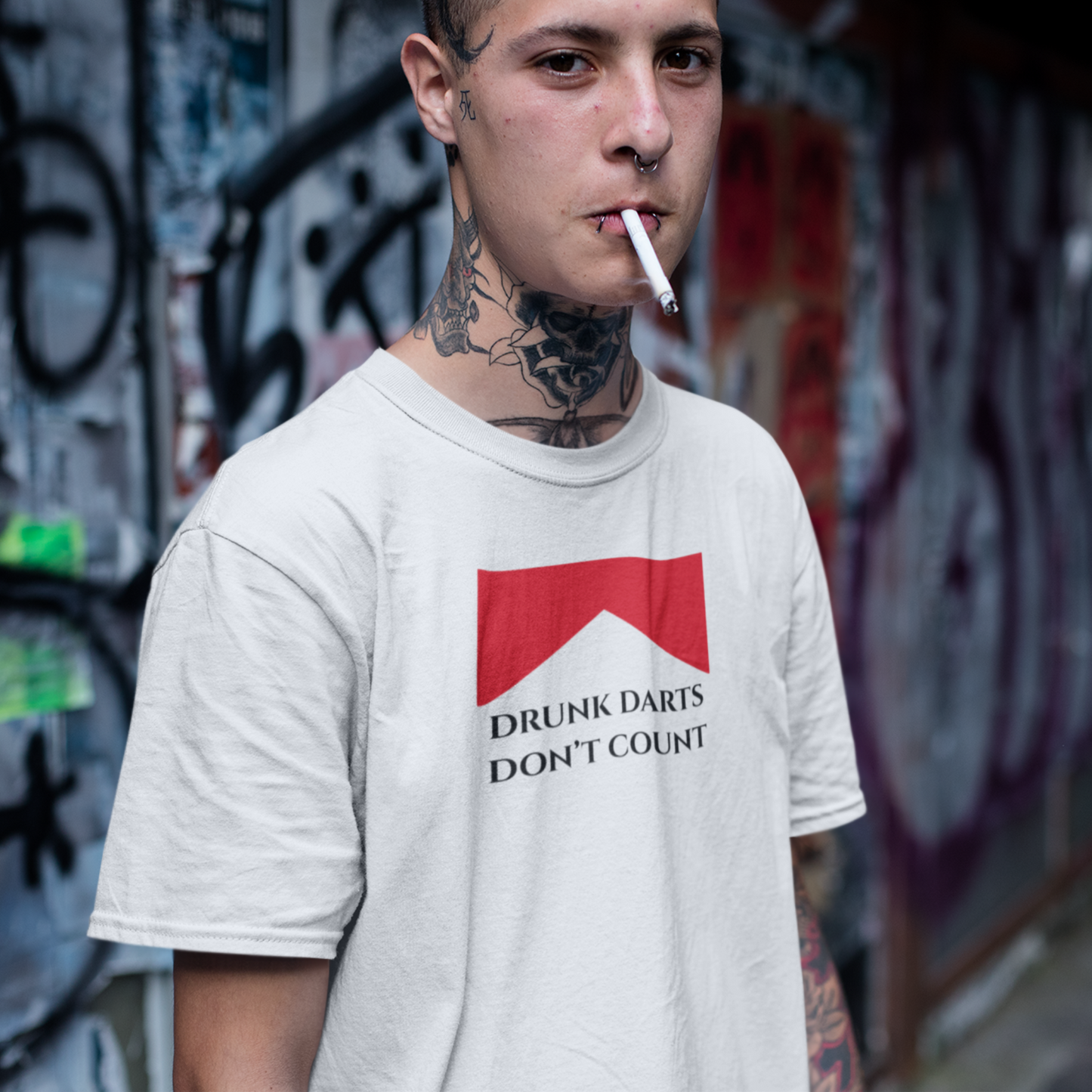 Drunk Darts Don't Count T-Shirt