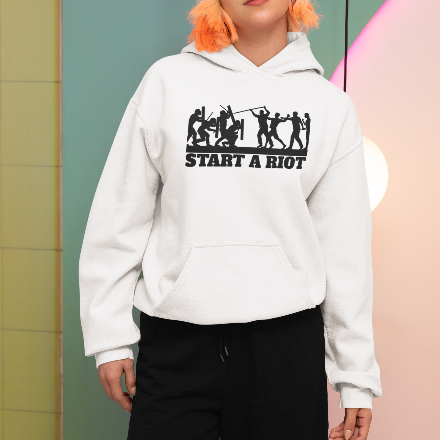 Start a Riot Hoodie