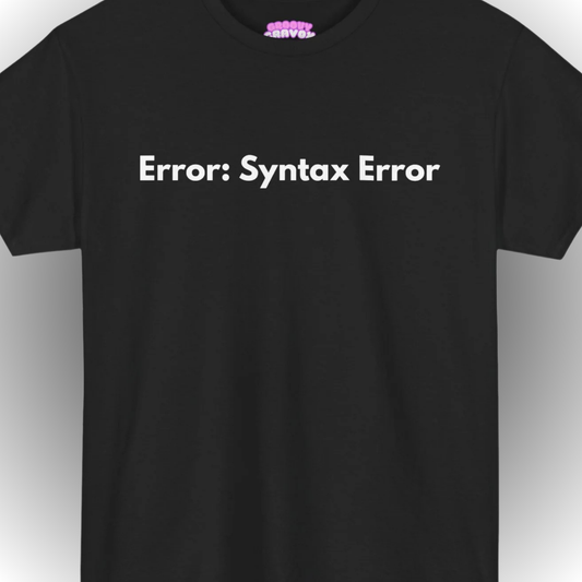 Error: Syntax Error T-Shirt