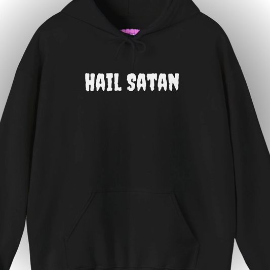 Hail Satan Horror Hoodie