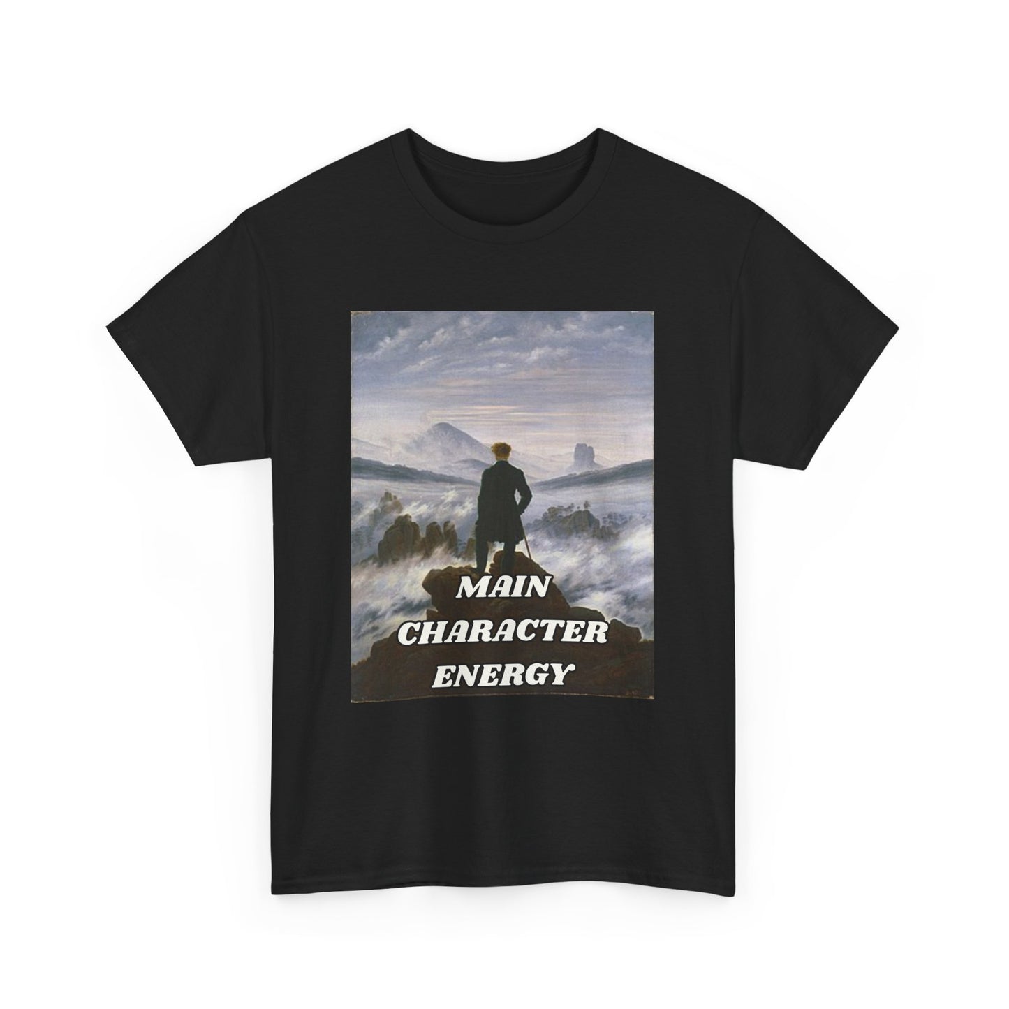 Main Character Energy T-Shirt – Wanderer Above the Sea of Fog