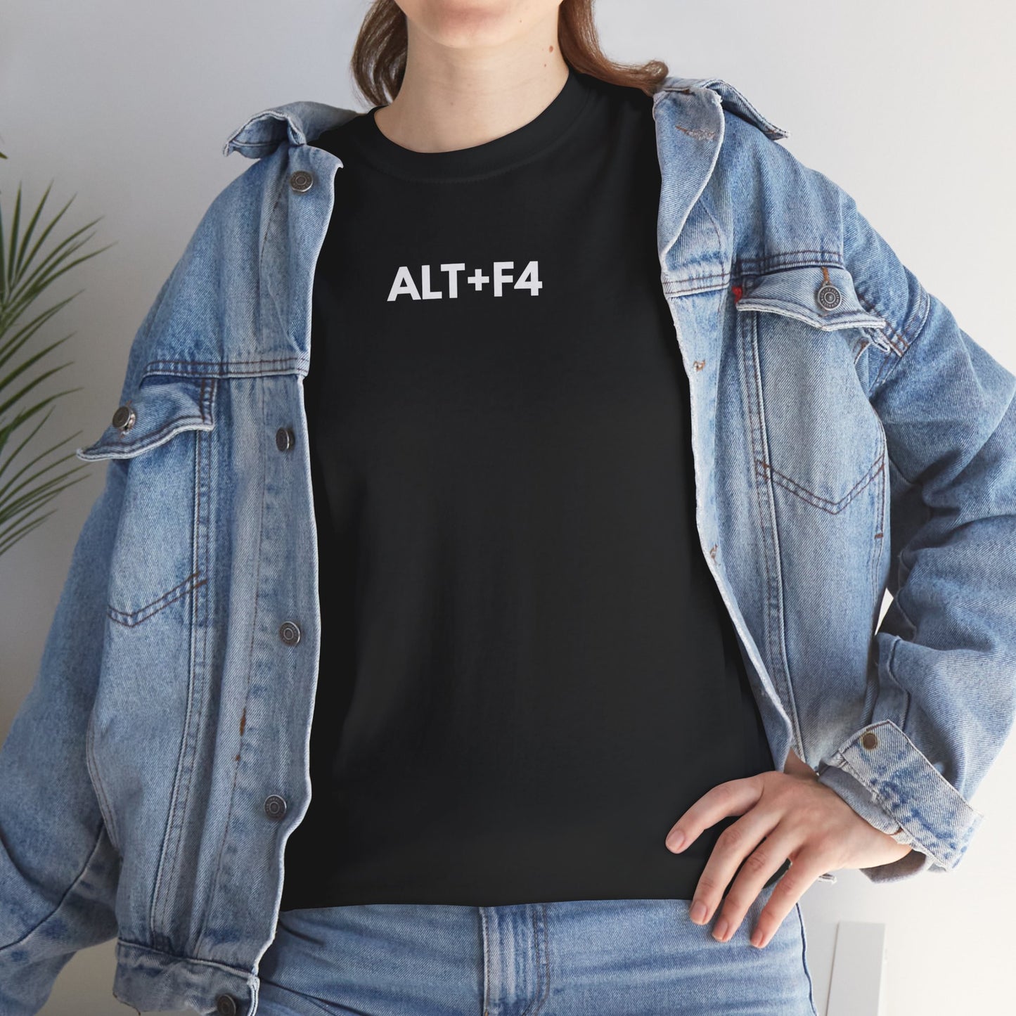 ALT+F4 T-Shirt – The Classic Rage Quit Move