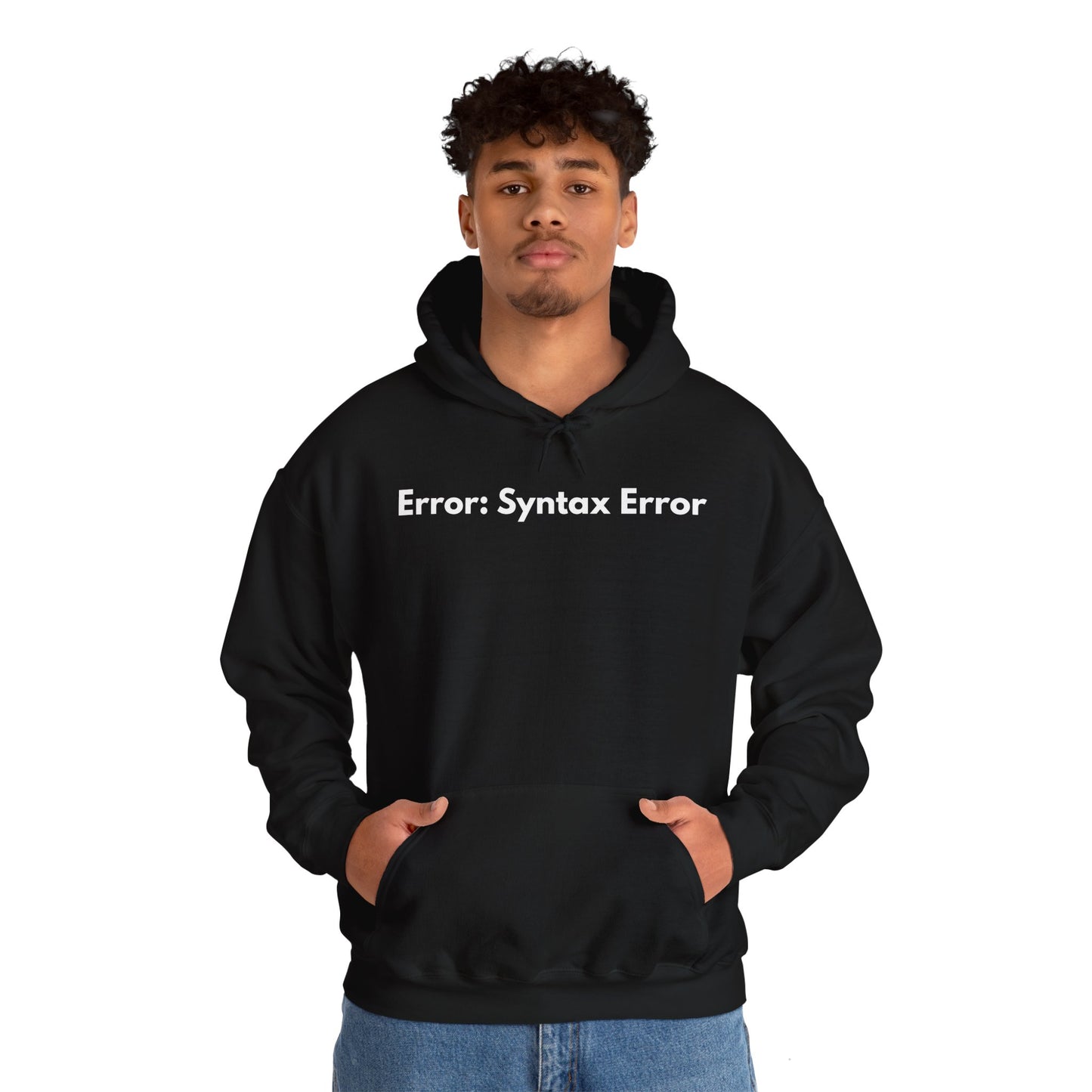 Error: Syntax Error Hoodie – Debug Your Wardrobe