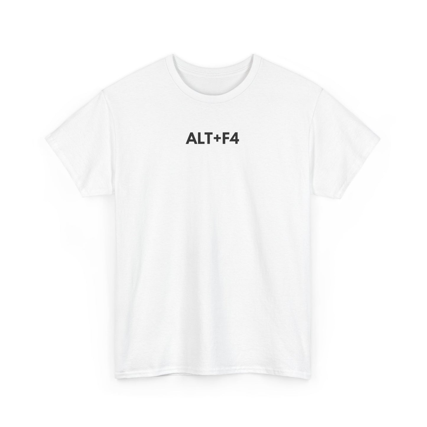 ALT+F4 T-Shirt – The Classic Rage Quit Move