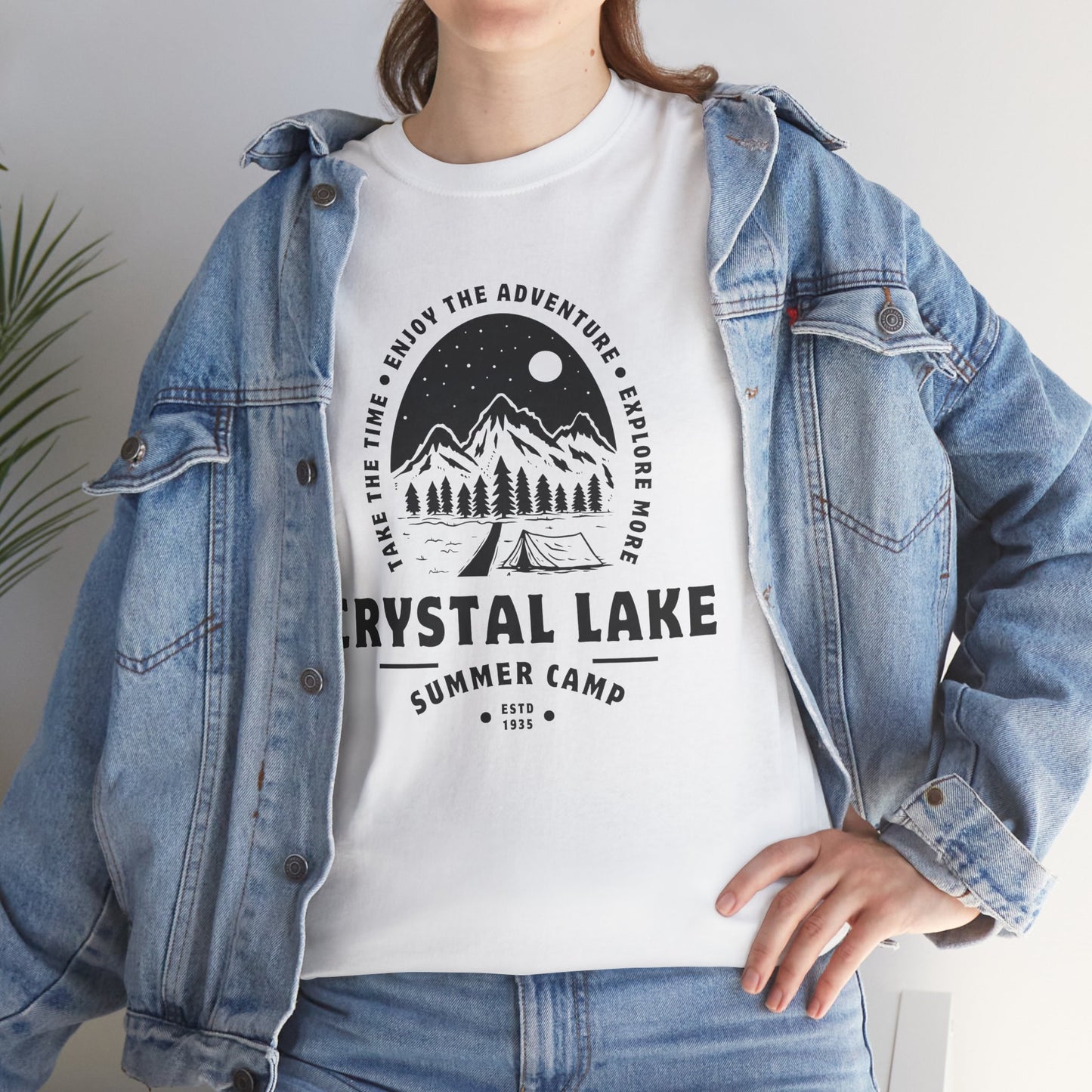 Crystal Lake Summer Camp T-Shirt – Horror-Inspired Retro Tourism