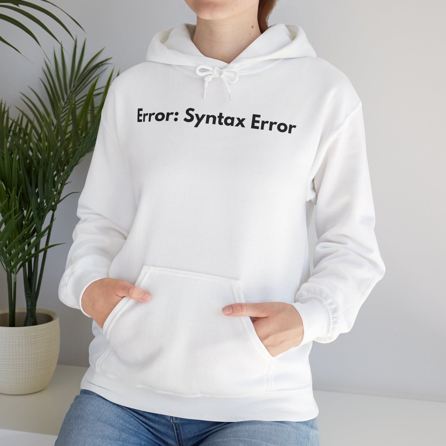 Error: Syntax Error Hoodie – Debug Your Wardrobe