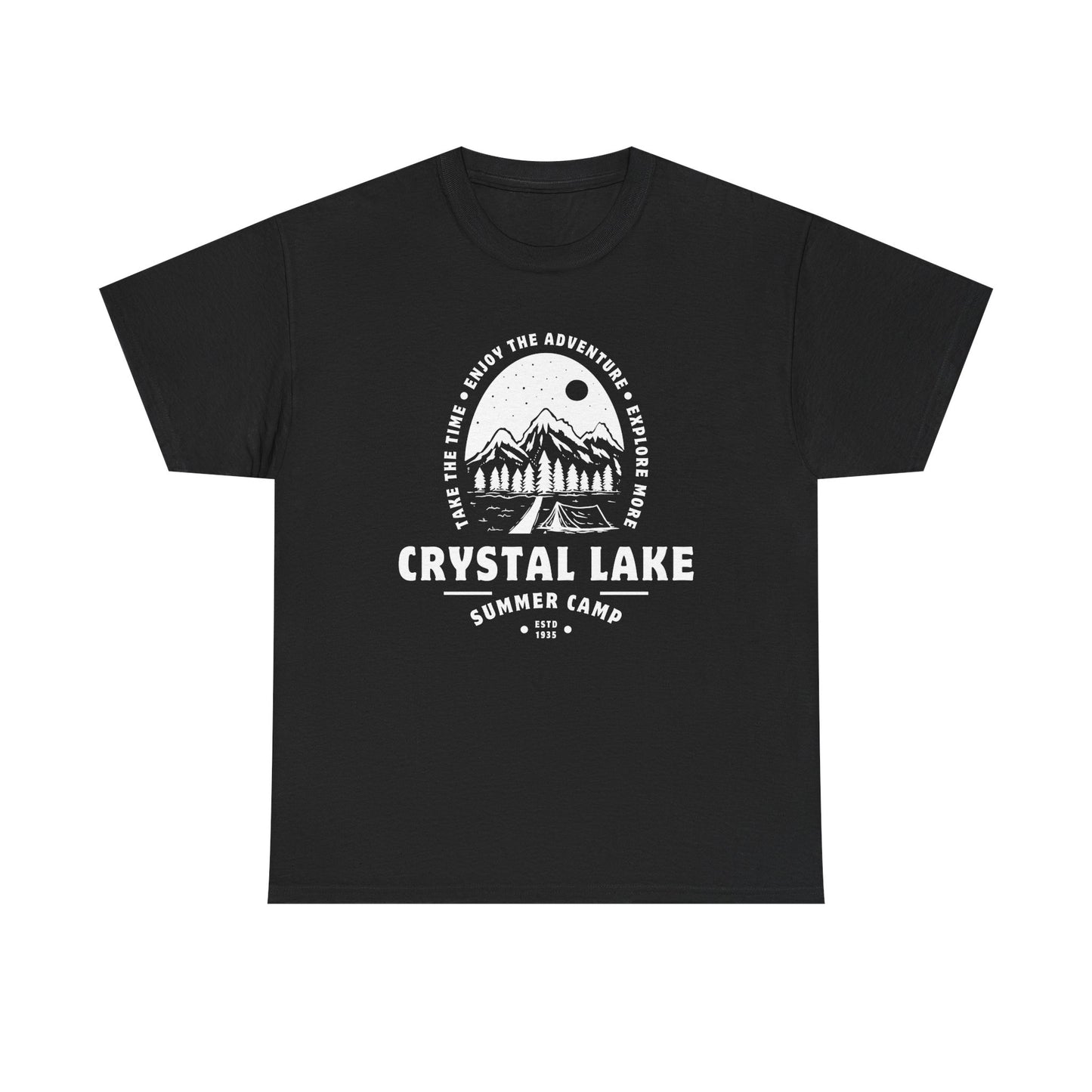 Crystal Lake Summer Camp T-Shirt – Horror-Inspired Retro Tourism