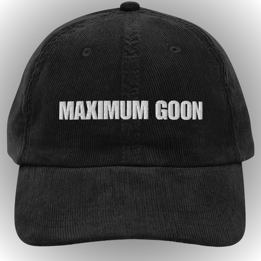 MAXIMUM GOON Corduroy Hat
