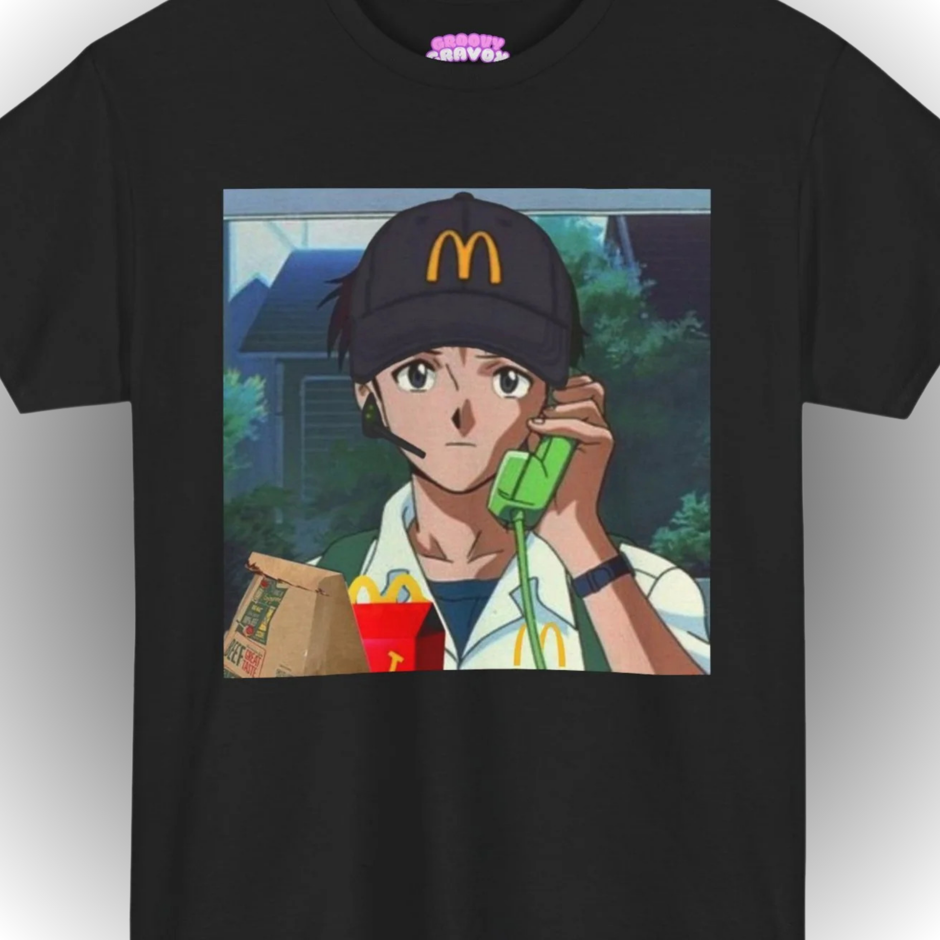 Get in the Drive-Thru, Shinji T-Shirt