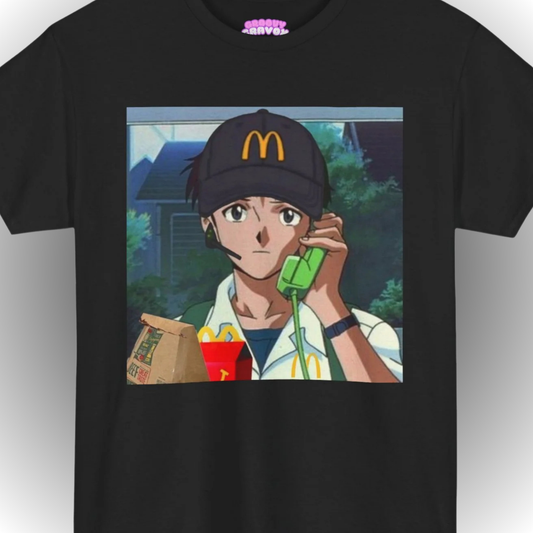 Get in the Drive-Thru, Shinji T-Shirt