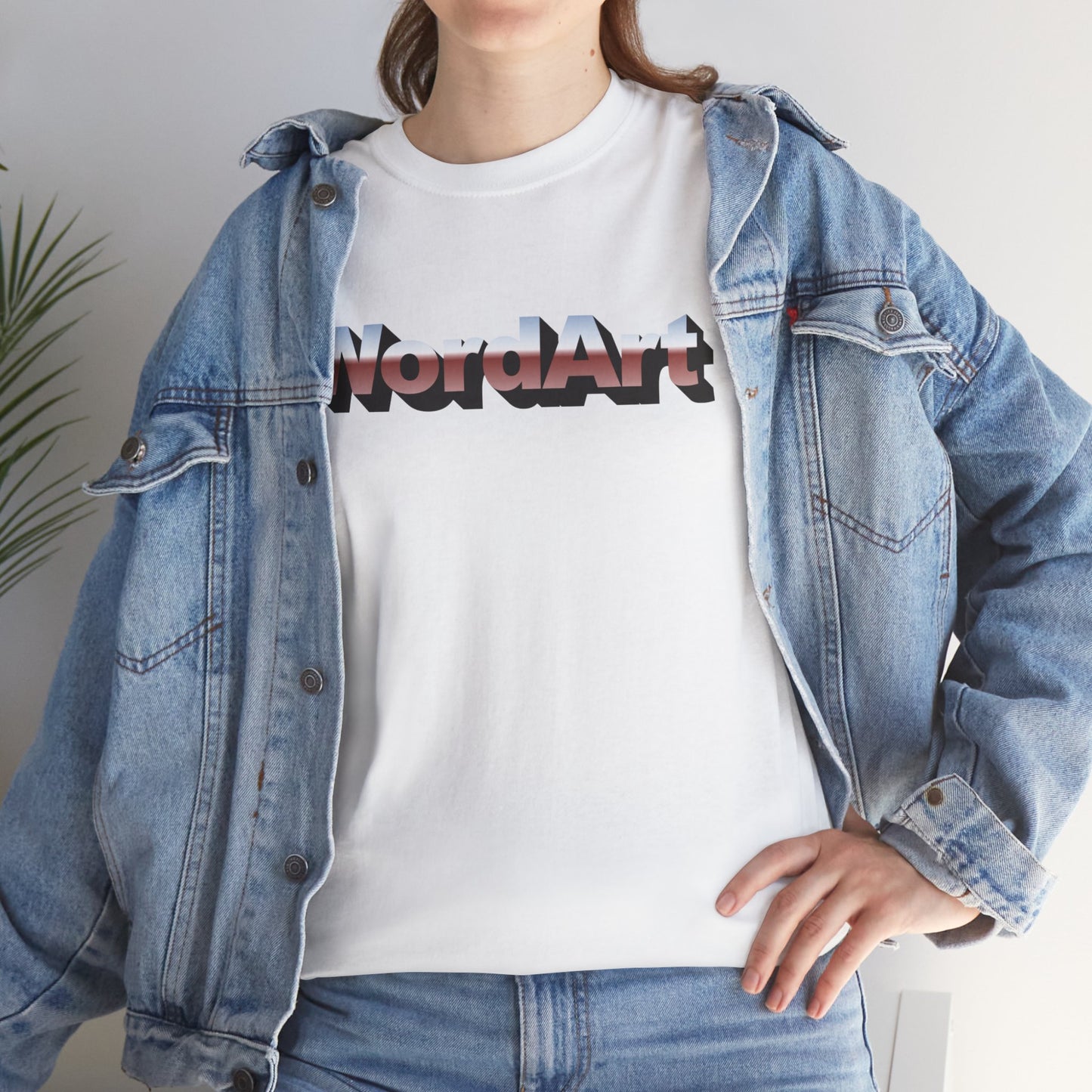 WordArt T-Shirt – Classic Chrome Retro Nostalgia