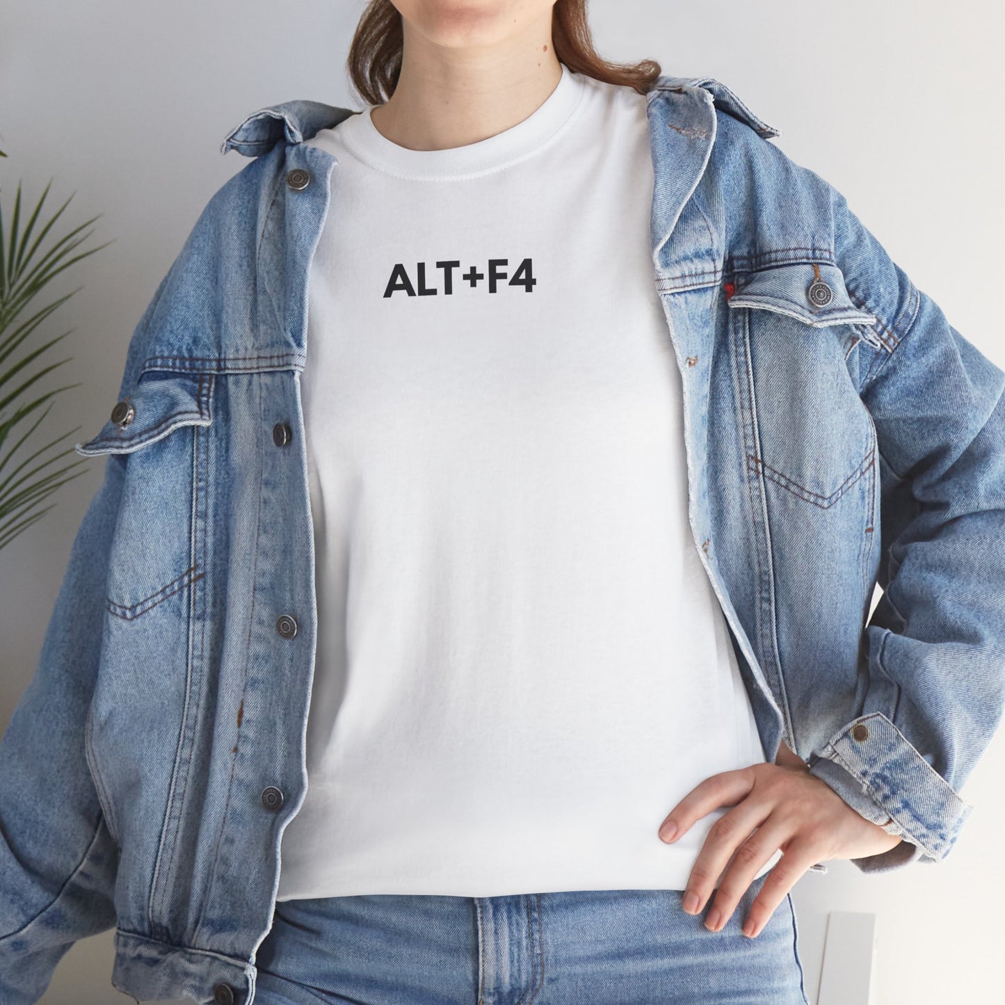 ALT+F4 T-Shirt – The Classic Rage Quit Move