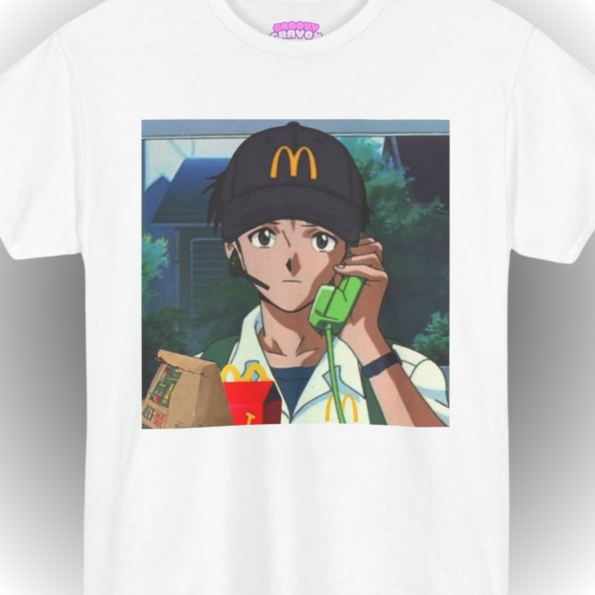 Get in the Drive-Thru, Shinji T-Shirt