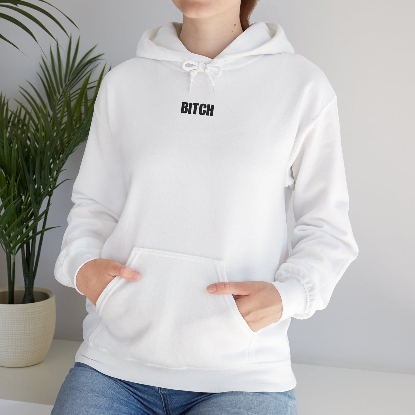 BITCH Hoodie – Bold, Unapologetic Statement