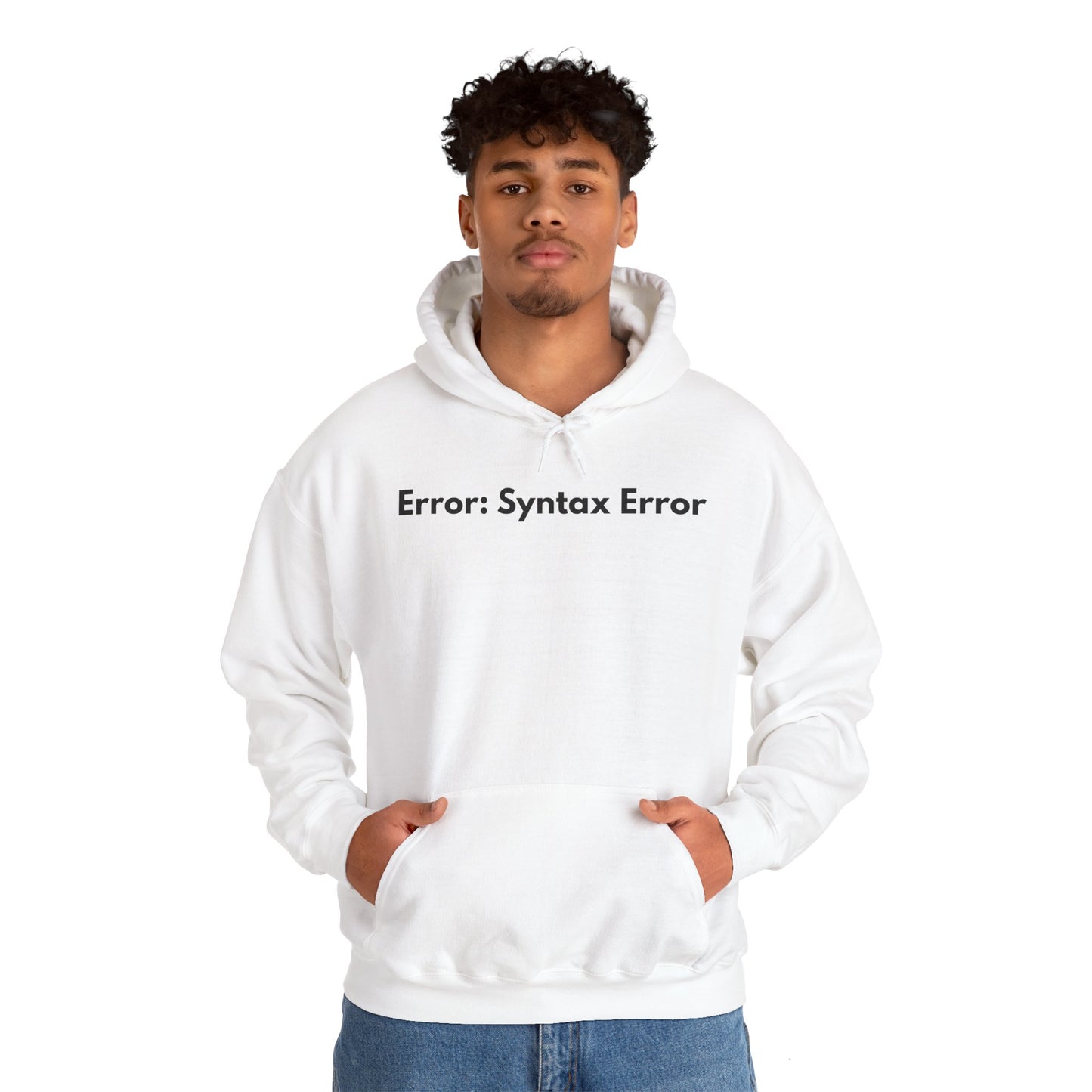 Error: Syntax Error Hoodie – Debug Your Wardrobe