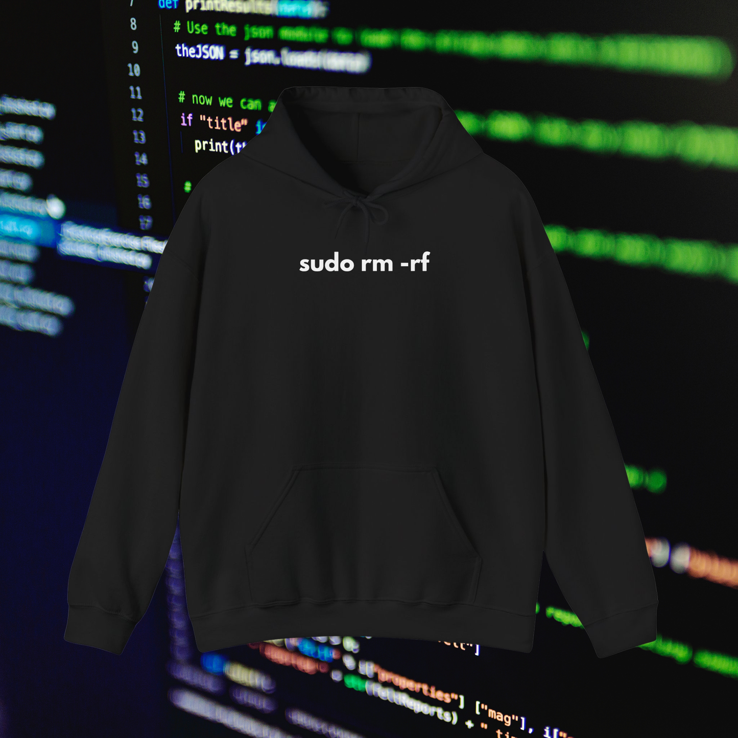 sudo rm -rf Hoodie – The Ultimate Tech Flex