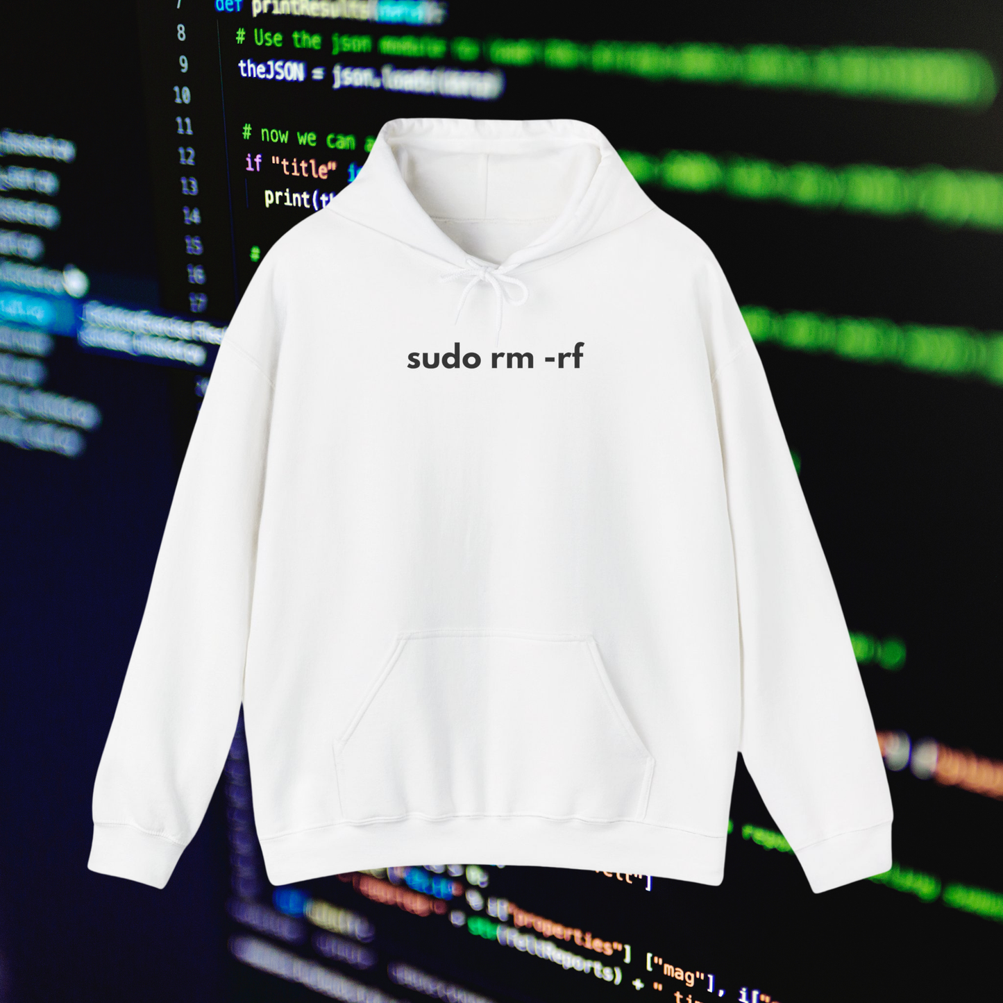 sudo rm -rf Hoodie – The Ultimate Tech Flex