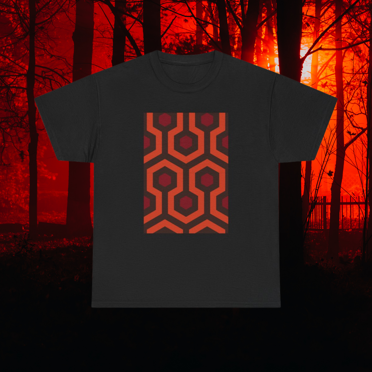 Overlook T-Shirt – The Shining Carpet Pattern Tribute