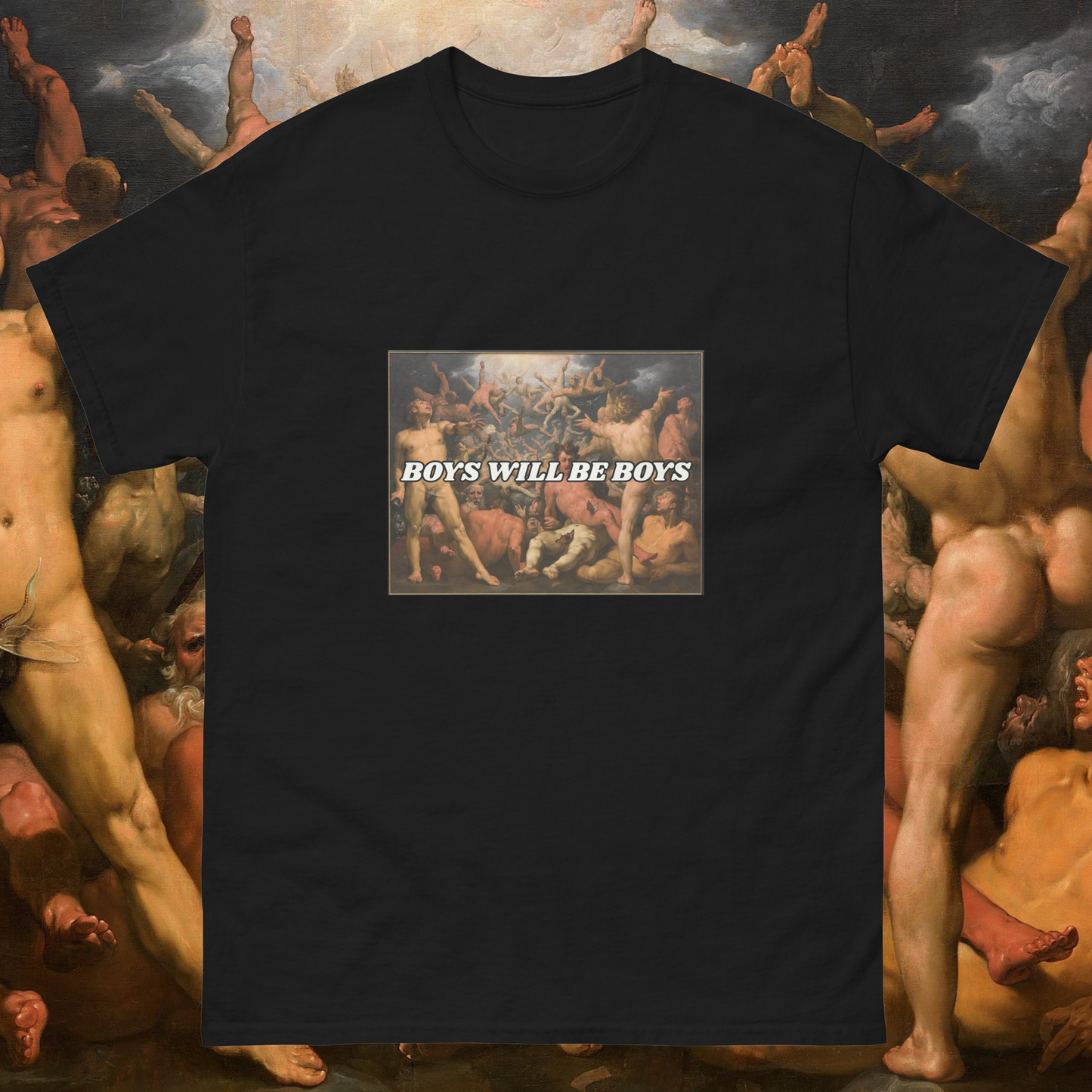 "Boys Will Be Boys" Classic Tee – The Fall of the Titans Edition